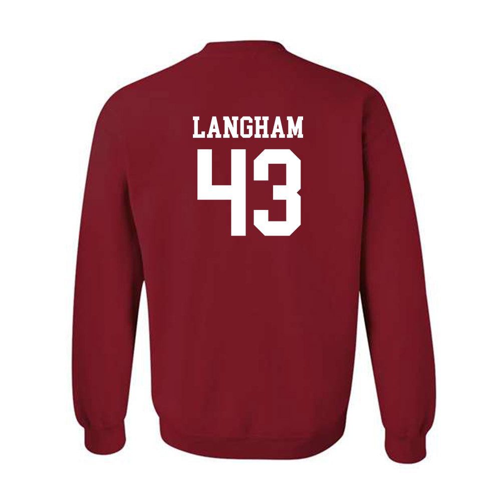 Alabama - Football Alumni : Antonio Langham - Crewneck Sweatshirt Generic Shersey