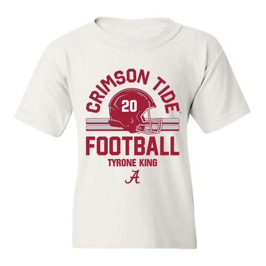 Alabama - Football Alumni : Tyrone King - Youth T-Shirt Classic Fashion Shersey