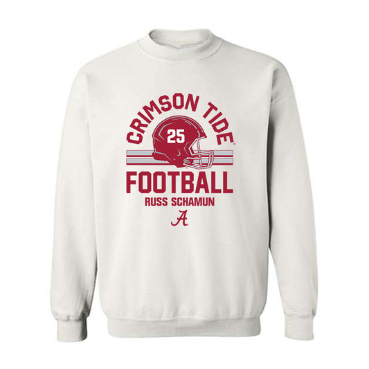 Alabama - Football Alumni : Russ Schamun - Crewneck Sweatshirt Classic Fashion Shersey