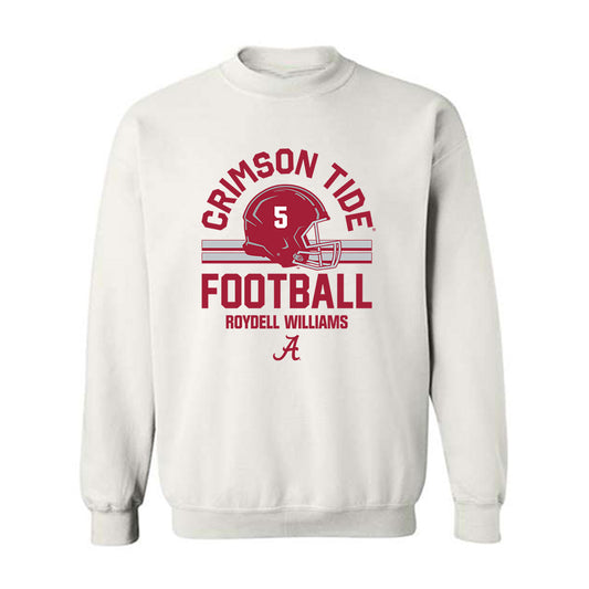 Alabama - NCAA Football : Roydell Williams - Crewneck Sweatshirt Classic Fashion Shersey