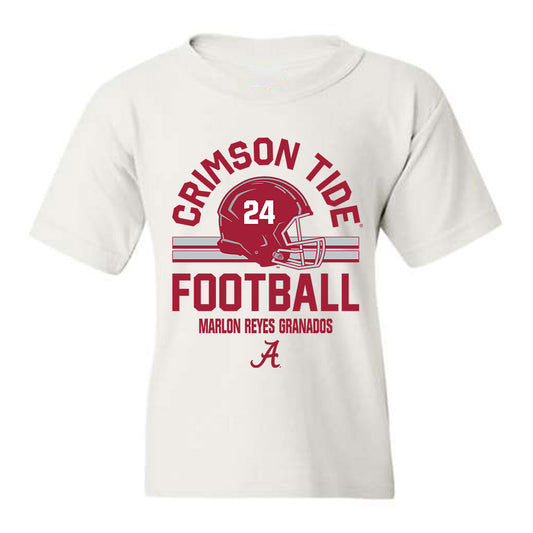 Alabama - Football Alumni : Marlon Reyes Granados - Youth T-Shirt Classic Fashion Shersey