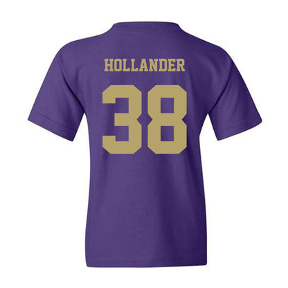 JMU - NCAA Football : Stephen Hollander - Youth T-Shirt Fashion Shersey