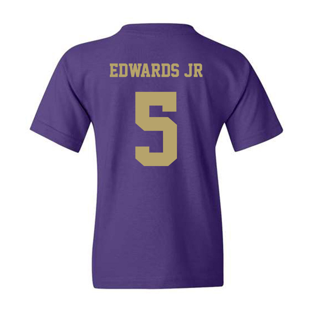 JMU - NCAA Men's Basketball : Terrence Edwards Jr - Youth T-Shirt Fashion Shersey
