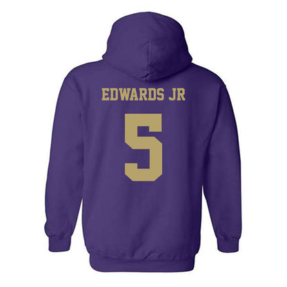 JMU - NCAA Men's Basketball : Terrence Edwards Jr - Hooded Sweatshirt Fashion Shersey