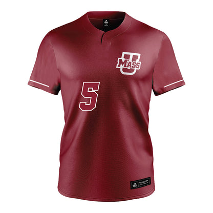 UMass - NCAA Baseball : Michael Toth - Baseball Jersey Red