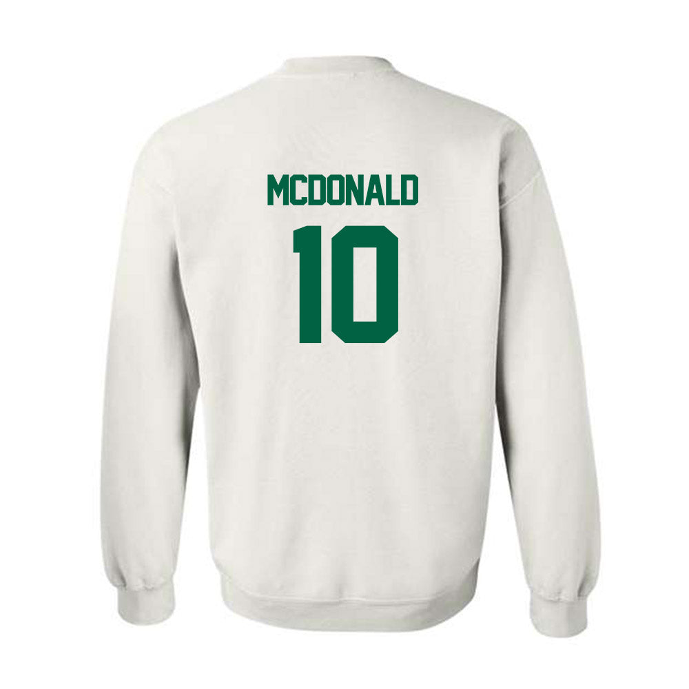 UAB - NCAA Football : Terrell McDonald - White Classic Sweatshirt