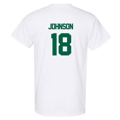 UAB - NCAA Football : Kendall Johnson - White Classic Short Sleeve T-Shirt