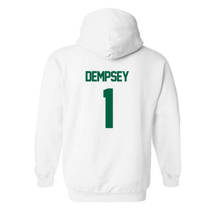 UAB - NCAA Football : Colby Dempsey - White Classic Hooded Sweatshirt