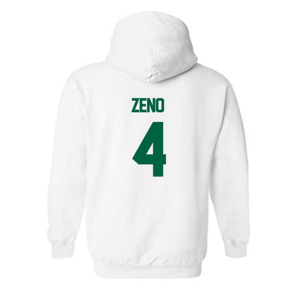 UAB - NCAA Football : Jacob Zeno - White Classic Hooded Sweatshirt