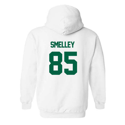 UAB - NCAA Football : Clay Smelley - White Classic Hooded Sweatshirt