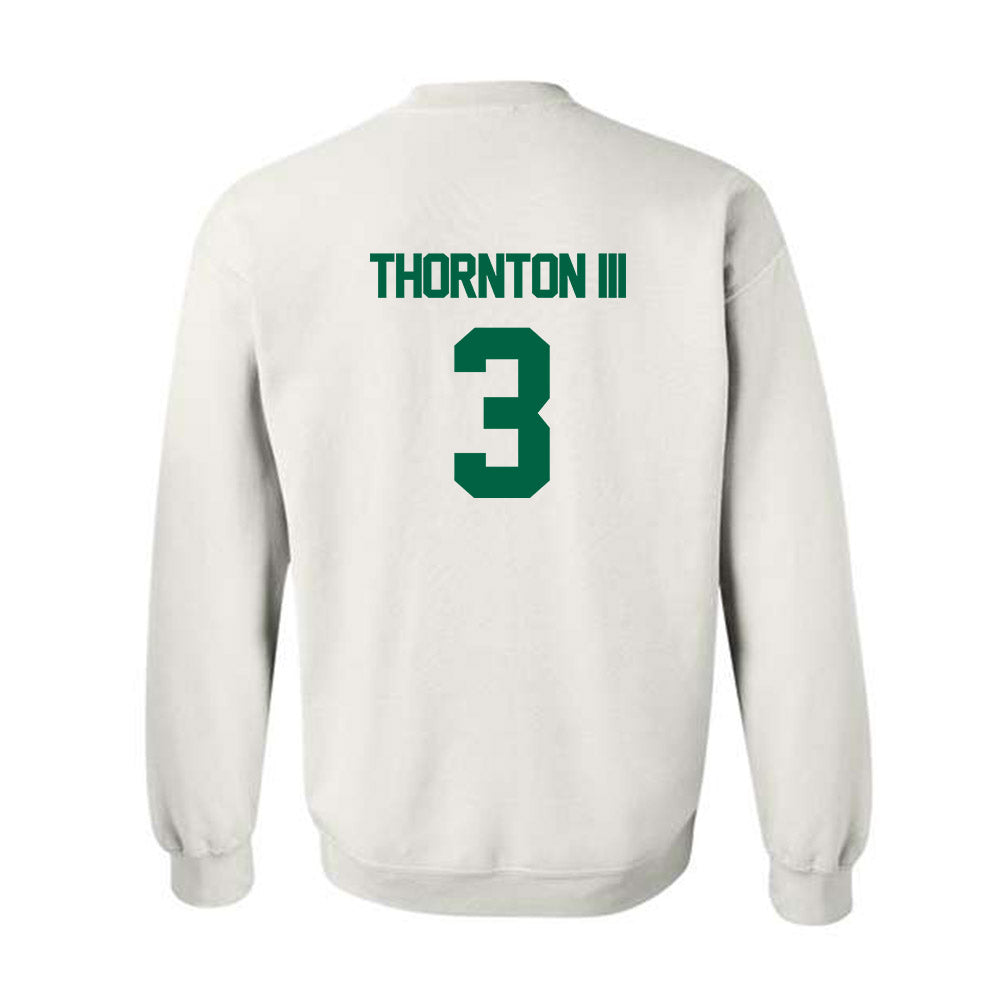 UAB - NCAA Football : Ray Thornton III - White Classic Sweatshirt