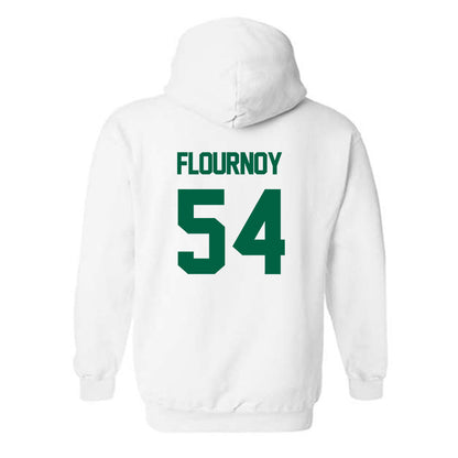 UAB - NCAA Football : Zaire Flournoy - White Classic Hooded Sweatshirt