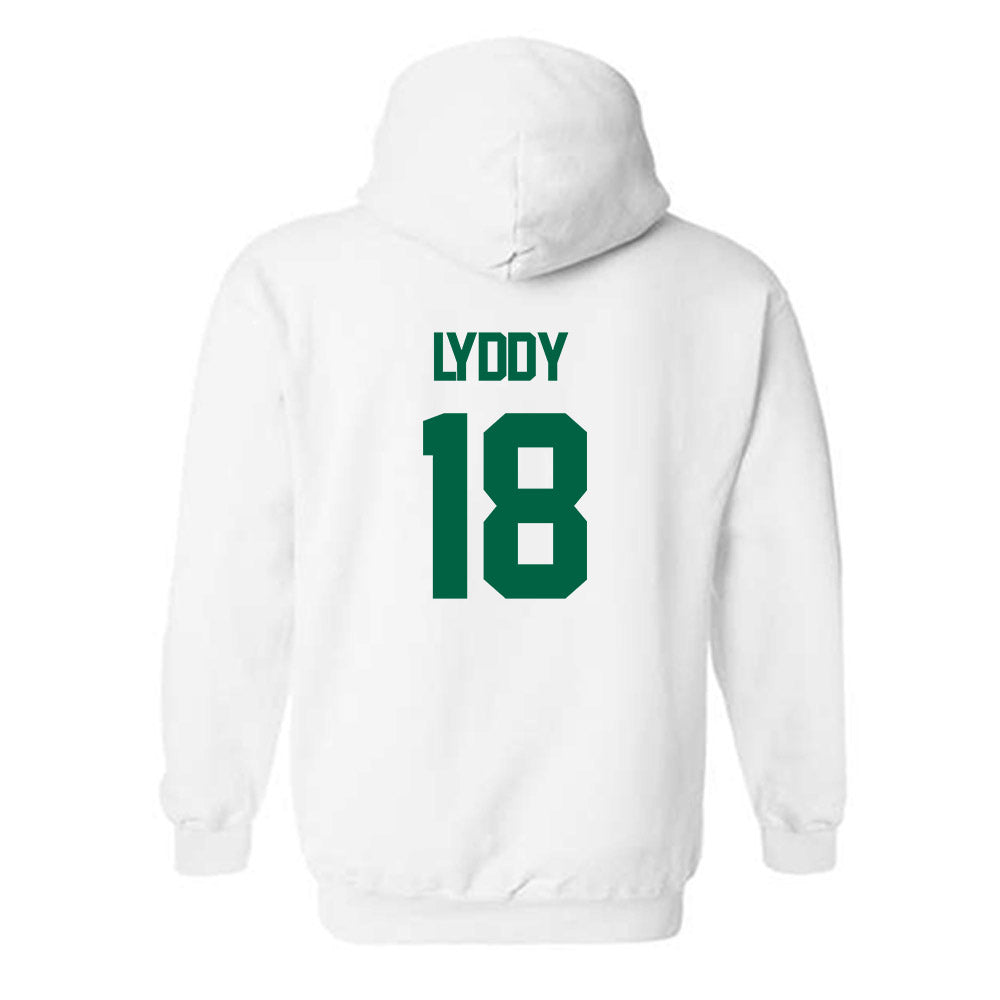 UAB - NCAA Football : Landry Lyddy - White Classic Hooded Sweatshirt