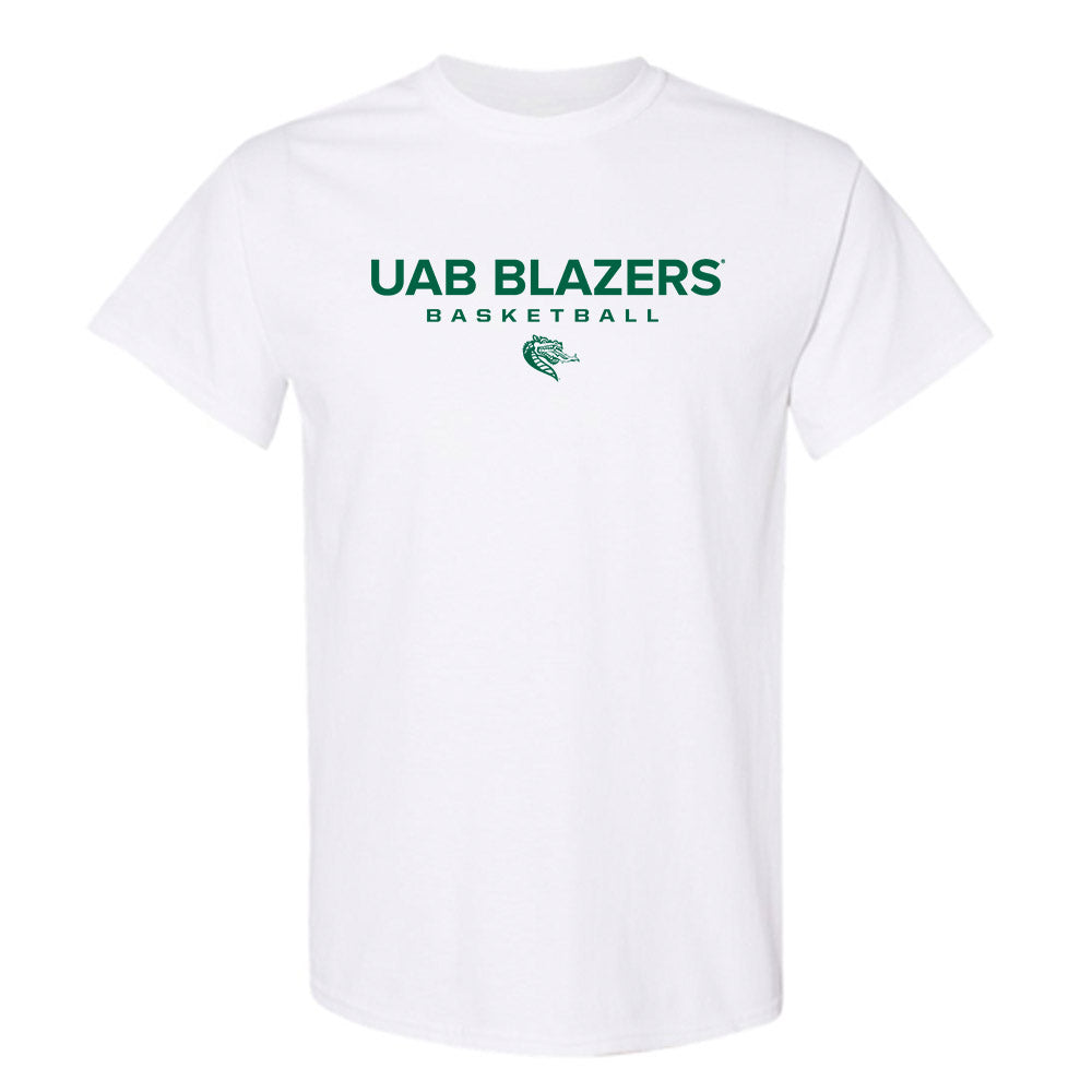 UAB - NCAA Men's Basketball : Alejandro Vasquez - White Classic Shersey Short Sleeve T-Shirt