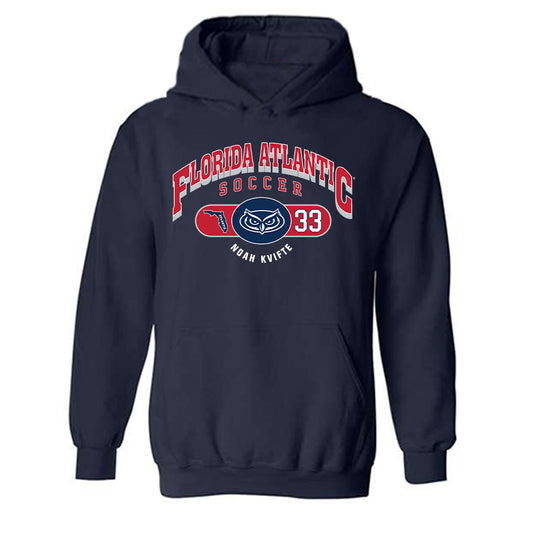 FAU - NCAA Men's Soccer : Noah Kvifte - Hooded Sweatshirt Classic Fashion Shersey