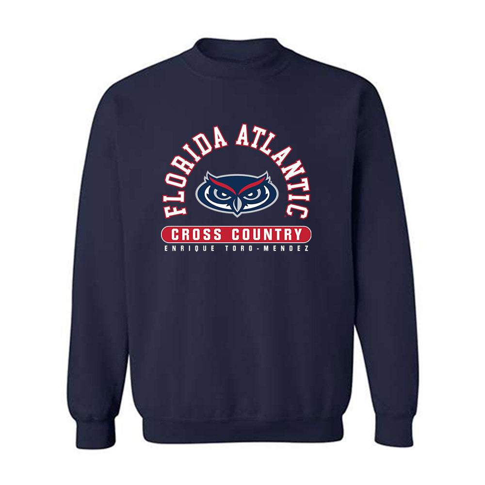 FAU - NCAA Men's Cross Country : Enrique Toro-Mendez - Crewneck Sweatshirt Classic Fashion Shersey