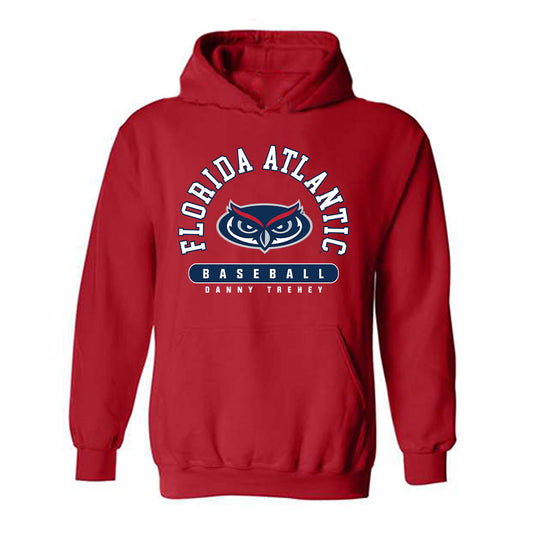 FAU - NCAA Baseball : Danny Trehey - Hooded Sweatshirt Classic Fashion Shersey