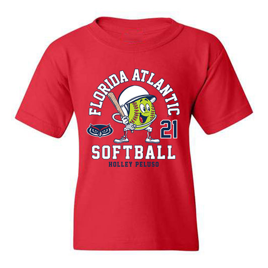 FAU - NCAA Softball : Holley Peluso - Youth T-Shirt Classic Fashion Shersey