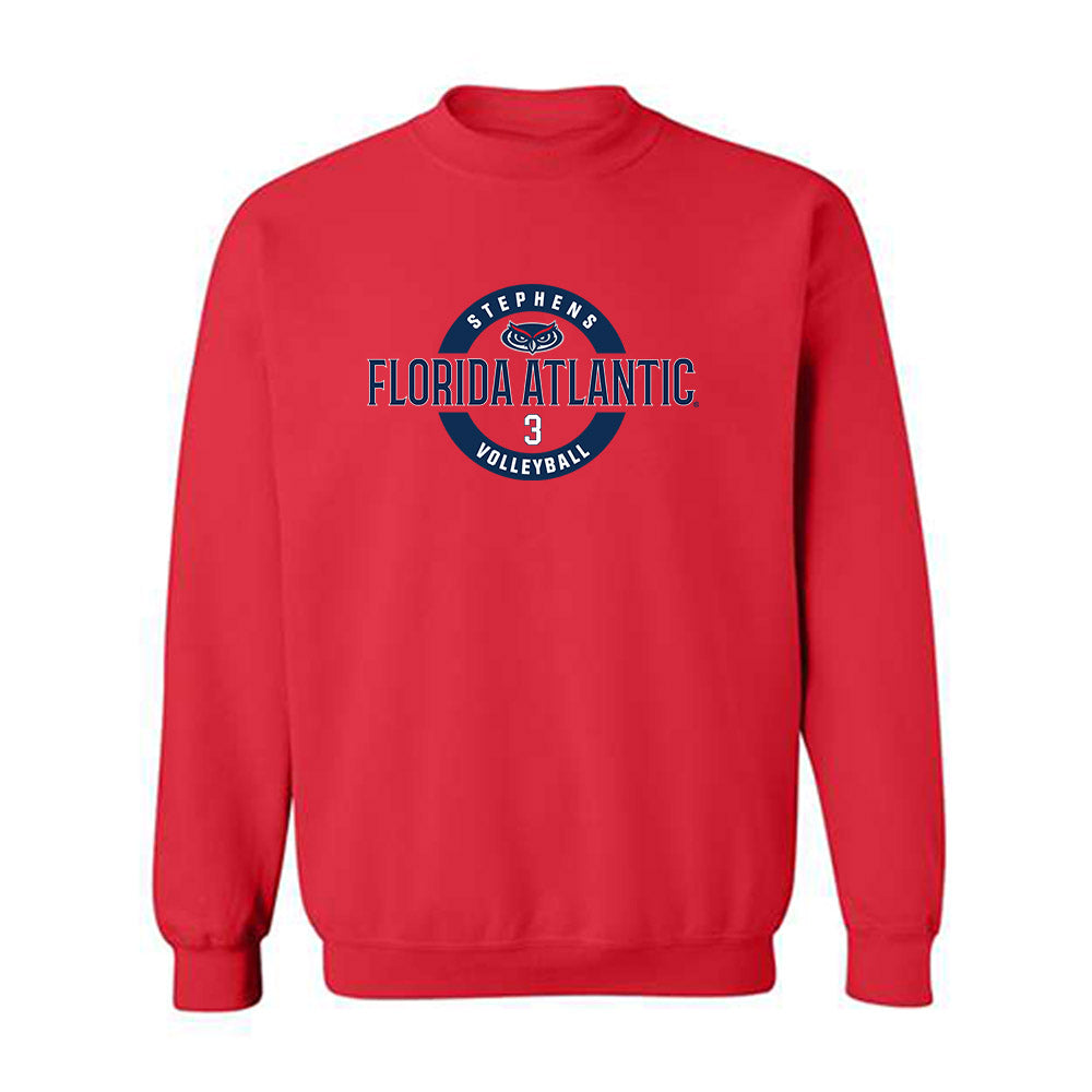 FAU - NCAA Women's Volleyball : Noelle Stephens - Crewneck Sweatshirt Classic Fashion Shersey