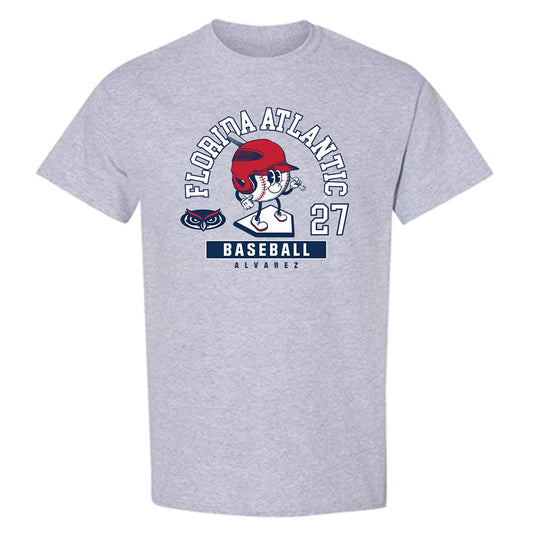 FAU - NCAA Baseball : David Alvarez - T-Shirt Fashion Shersey