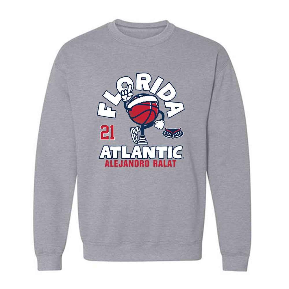 FAU - NCAA Men's Basketball : Alejandro Ralat - Crewneck Sweatshirt Fashion Shersey