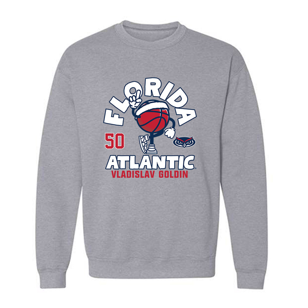 FAU - NCAA Men's Basketball : Vladislav Goldin - Crewneck Sweatshirt Fashion Shersey