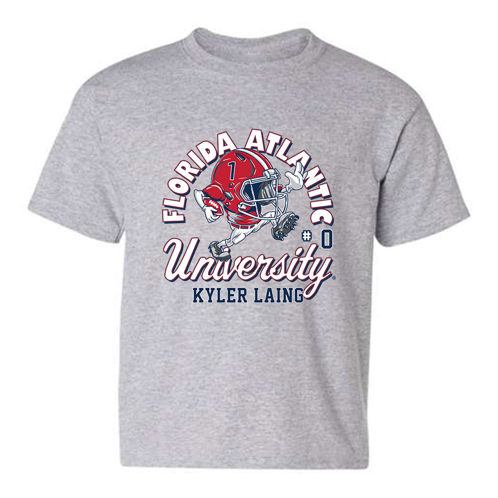 FAU - NCAA Football : Kyler Laing - Youth T-Shirt Fashion Shersey
