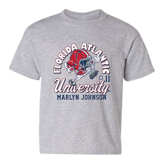 FAU - NCAA Football : Marlyn Johnson - Youth T-Shirt Fashion Shersey