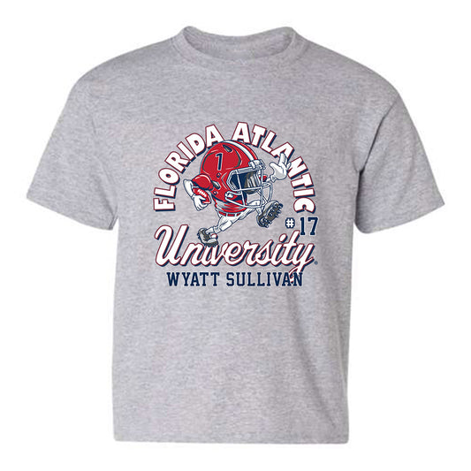 FAU - NCAA Football : Wyatt Sullivan - Youth T-Shirt Fashion Shersey