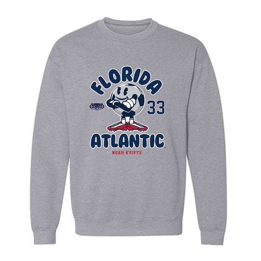 FAU - NCAA Men's Soccer : Noah Kvifte - Crewneck Sweatshirt Fashion Shersey