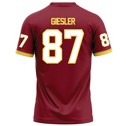 NSU - NCAA Football : Gavin Giesler - Maroon Jersey