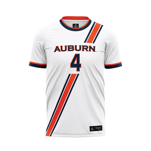 Auburn - NCAA Women's Soccer : Anna Haddock - White Jersey