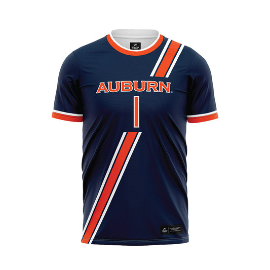 Auburn - NCAA Women's Soccer : Maddie Lo - Navy Jersey