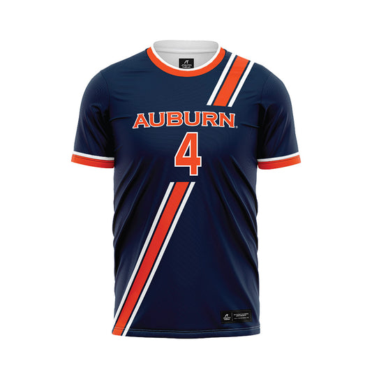 Auburn - NCAA Women's Soccer : Anna Haddock - Navy Jersey