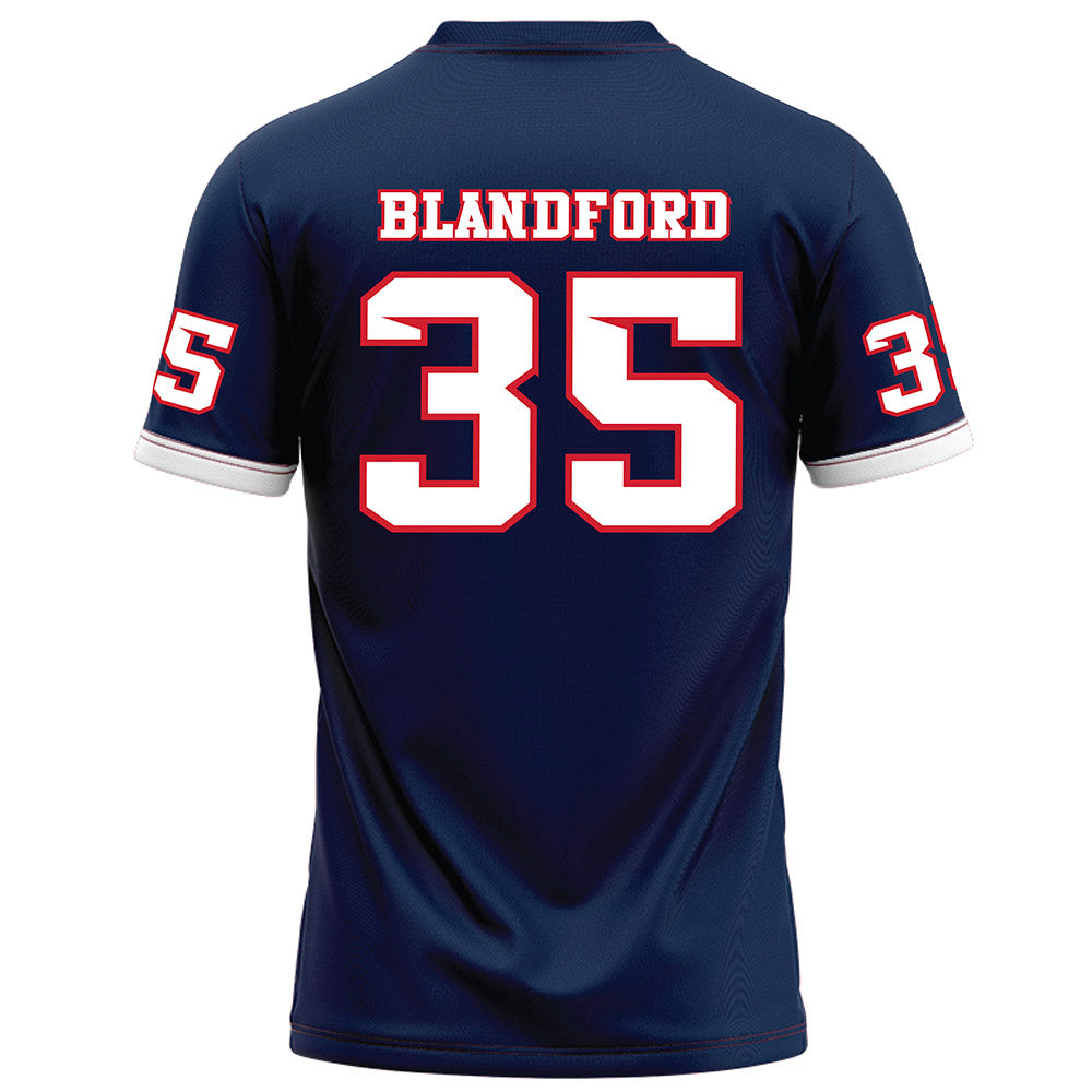 Fresno State - NCAA Football : Bobby Blandford - Blue Jersey