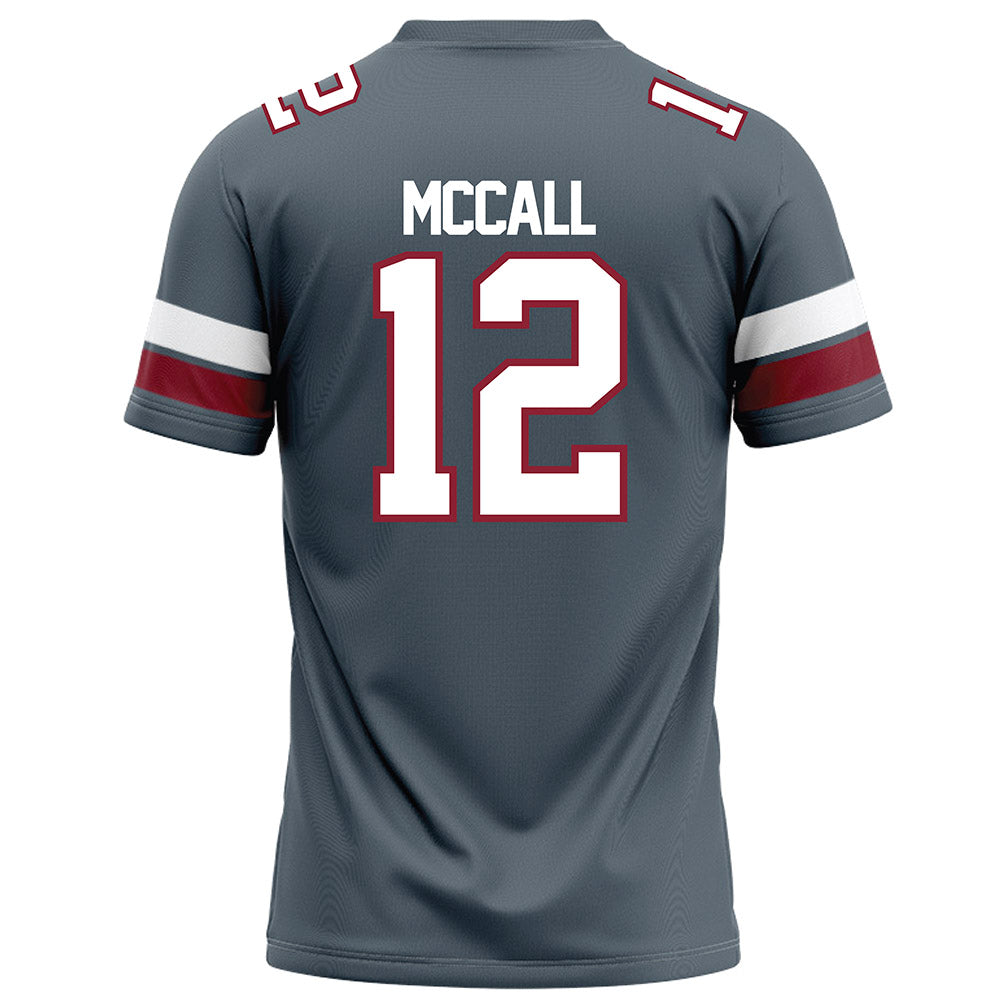 NCCU - NCAA Football : Quentin McCall - Grey Jersey