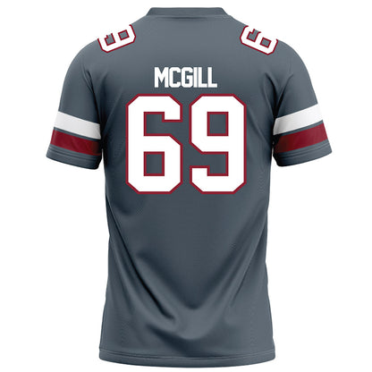 NCCU - NCAA Football : Jordan McGill - Grey Jersey