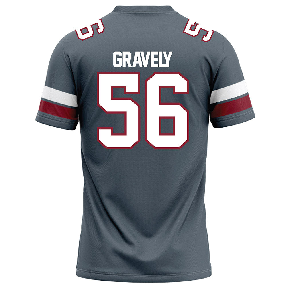 NCCU - NCAA Football : Eli Gravely - Grey Jersey