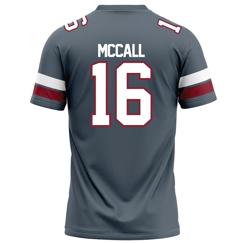 NCCU - NCAA Football : Makai McCall - Grey Jersey