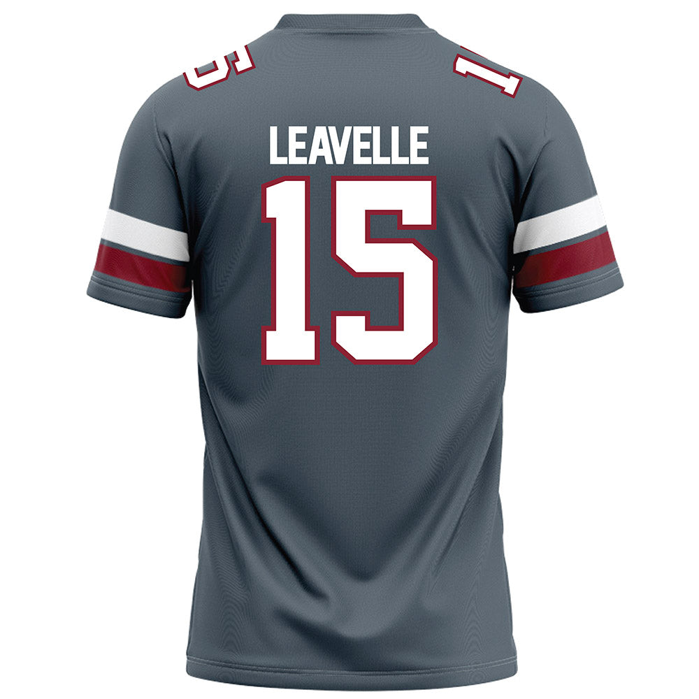 NCCU - NCAA Football : Matthew Leavelle - Grey Jersey