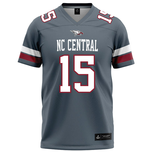 NCCU - NCAA Football : Matthew Leavelle - Grey Jersey