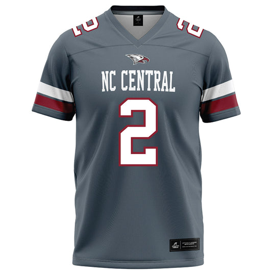 NCCU - NCAA Football : Brandon Codrington - Grey Jersey