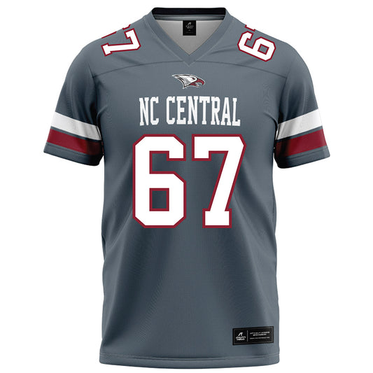 NCCU - NCAA Football : Brian Hardy - Grey Jersey