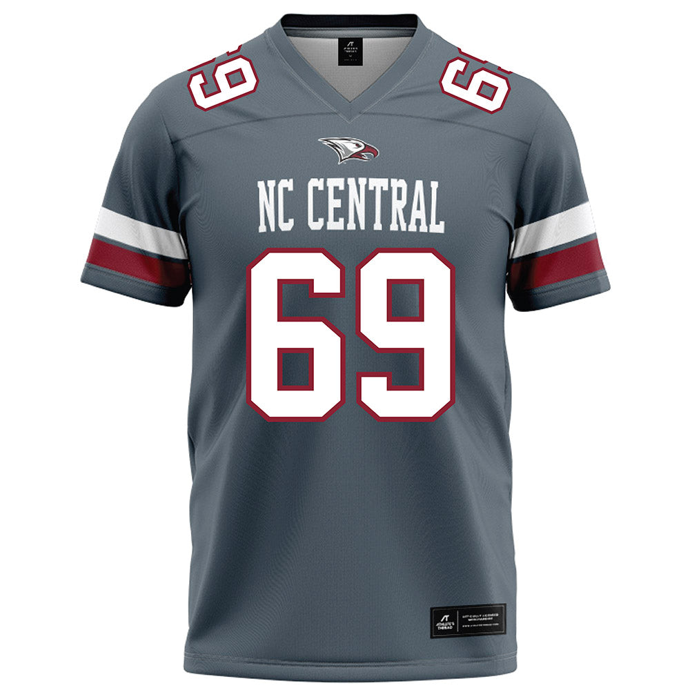 NCCU - NCAA Football : Jordan McGill - Grey Jersey