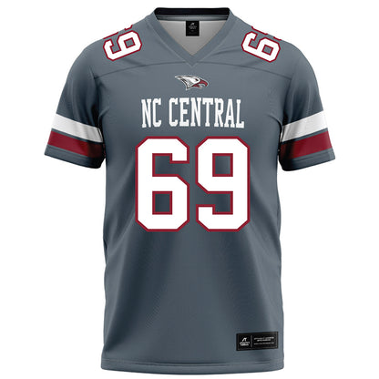 NCCU - NCAA Football : Jordan McGill - Grey Jersey