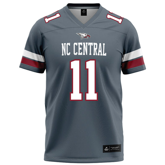 NCCU - NCAA Football : Davius Richard - Grey Jersey