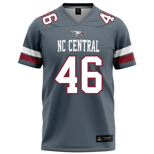 NCCU - NCAA Football : Malcolm Reed - Grey Jersey