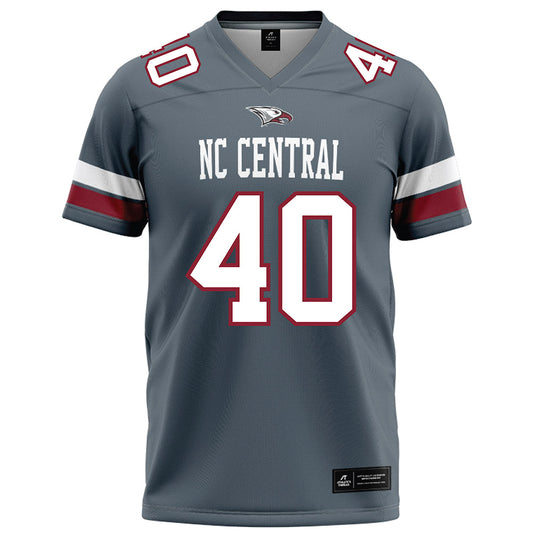 NCCU - NCAA Football : Owen Finley - Grey Jersey