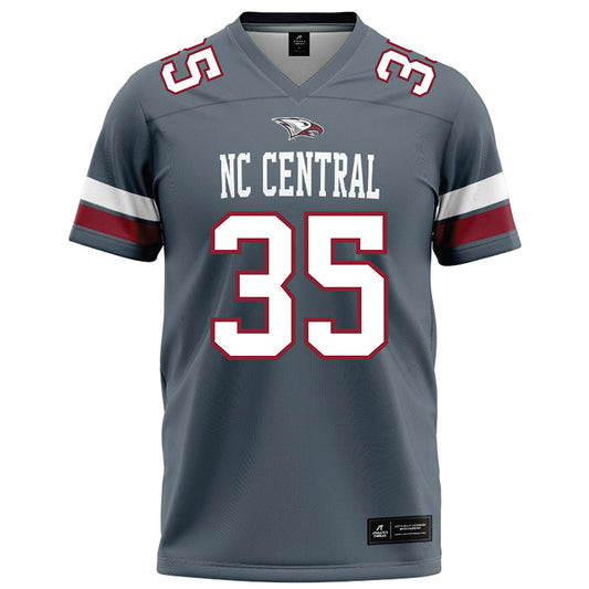 NCCU - NCAA Football : Christian Mosley - Grey Jersey