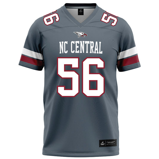 NCCU - NCAA Football : Eli Gravely - Grey Jersey